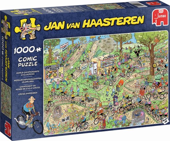 Jan van Haasteren Wereldkampioenschappen Veldrijden puzzel - 1000 stukjes - Jan van Haasteren