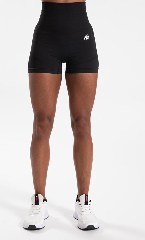 Gorilla Wear Olivia Seamless Shorts - Zwart - S/M
