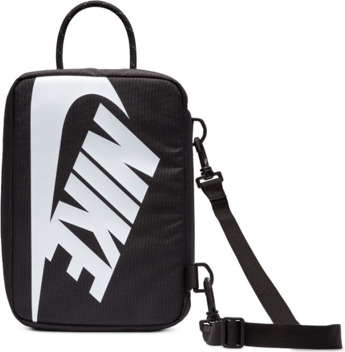 Nike schoendoos tas zwart 12L schoudertas Nike shoe box bag black Nike zak bol