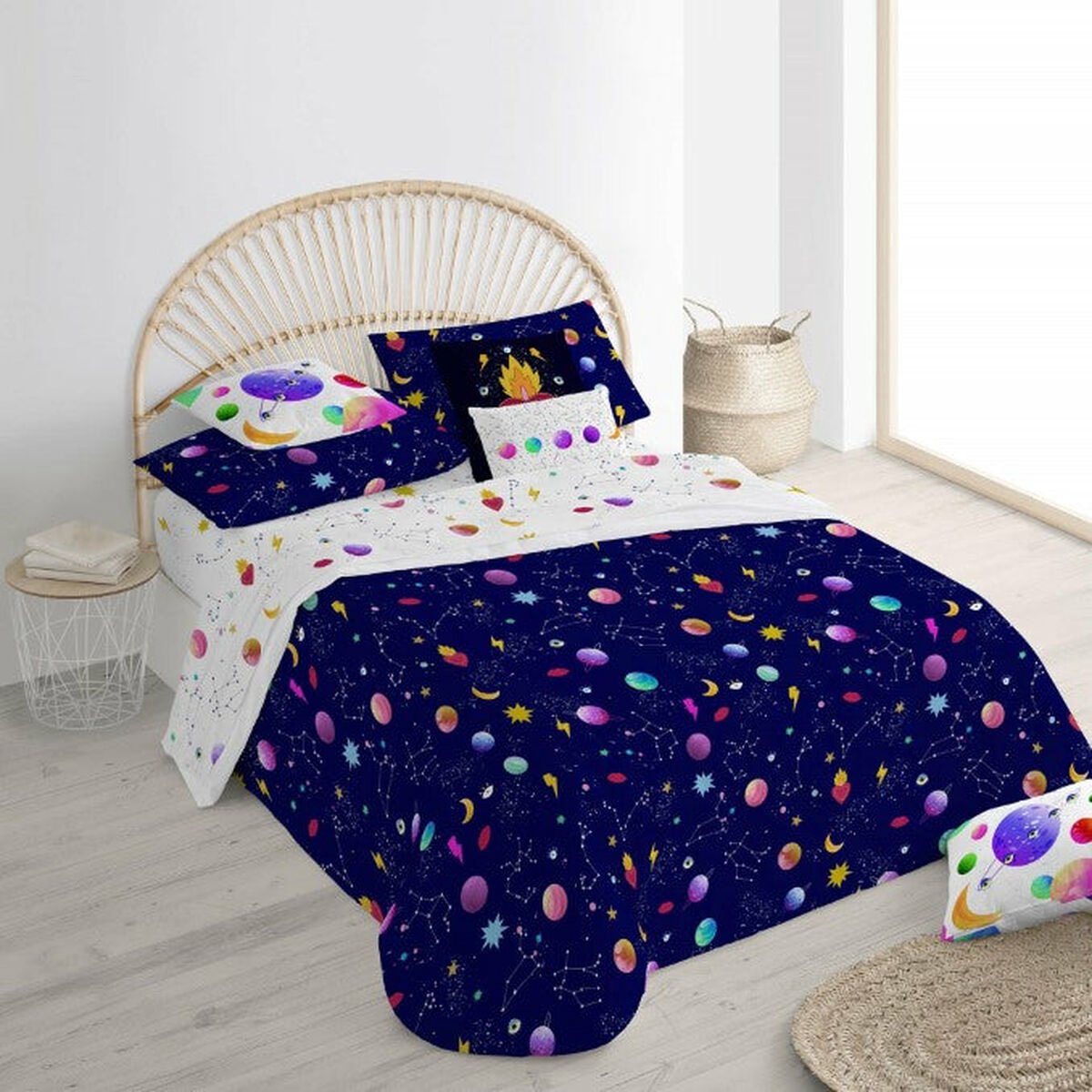 Noorse hoes Decolores Cosmos Multicolour 240 x 220 cm