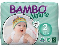 Bambo Nature 2 S - 12 pakken van 30 stuks