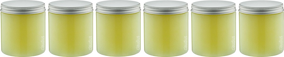 Goedkoopste Bodyscrub-Gel Hamam - 400 gram - Pot met aluminium deksel - set van 6 stuks - Hydraterende Lichaamsscrub