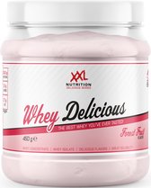 XXL Nutrition - Whey Delicious - Forest Fruit - Wei Eiwitpoeder met BCAA & Glutamine, Proteïne poeder, Eiwit shake, Whey Protein - 450 gram
