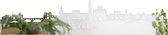 Skyline Sevilla Spiegel - 80 cm - Woondecoratie - Wanddecoratie - Meer steden beschikbaar - Woonkamer idee - City Art - Steden kunst - Cadeau voor hem - Cadeau voor haar - Jubileum - Trouwerij - WoodWideCities