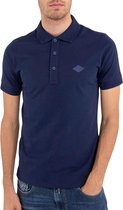 Solid-Coloured Jersey Poloshirt Mannen - Maat L