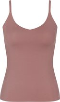 sloggi ZERO Feel 2.0 Spaghetti Top Maillot de Corps Femme - CACAO - Taille XL