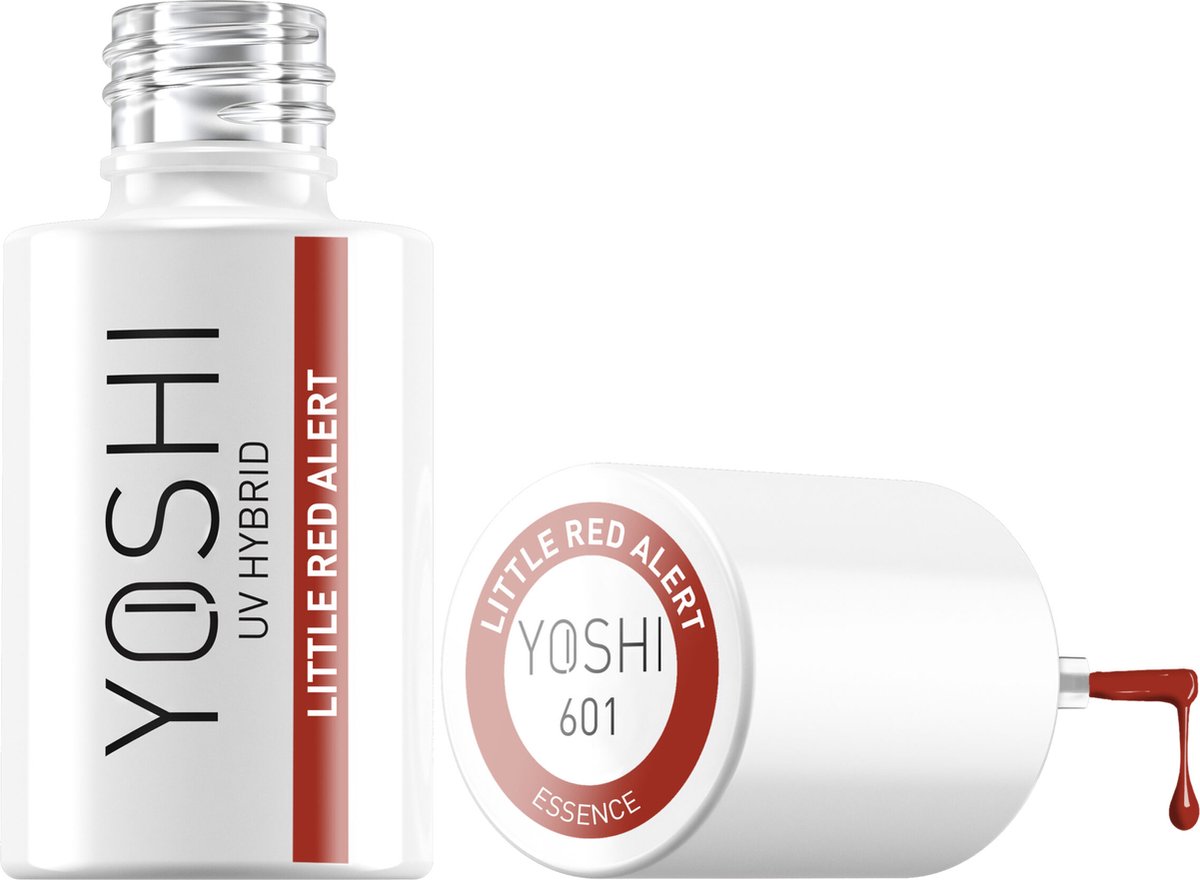 Yoshi - UV/LED Hybrid Gel Nagellak - 6ml - Little Red Alert - Gellak