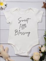Rompertje 3-6 maanden - Sweet little blessing | Romper baby
