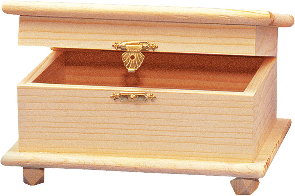 Lot De 10 Mini Coffres Au Trésor En Bois - Boîtes Décoratives Avec Serrure Pour Cadeaux Et Rangement