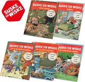 Suske en Wiske - Voordeelbundel van 5 Suske en Wiske stripboeken - Nummers: 233, 236, 237, 252 en 259 - Stripboeken voor kinderen en volwassenen
