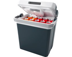 Tristar Koelbox KB-7530 - 30 liter inhoud - Elektrische Frigobox voor thuis en onderweg - Coolblox Thermo-elektrisch - 12V Autolader en 230V Stopcontact - Koelt & Verwarmt - Grijs Tristar Koelbox KB-7530 - 30 liter inhoud - Elektrische Frigobox voor thuis en onderweg - Coolblox Thermo-elektrisch - 12V Autolader en 230V Stopcontact - Koelt & Verwarmt - Grijs