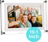 Twenty4seven® Digitale Fotolijst - 10.1 inch Frame - Fotokader - Fotolijsten - Full HD Glass Display