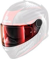 Visière de casque SHARK Visière Spartan GT Visor VZ300 Night & Day Light rouge iridium (Pinlock préparé)