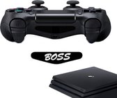 Gadgetpoint | Gaming Controller(s) Stickers | Accessoires geschikt voor Playstation 4 - PS4 | Boss - Baas | Vaderdag Cadeau