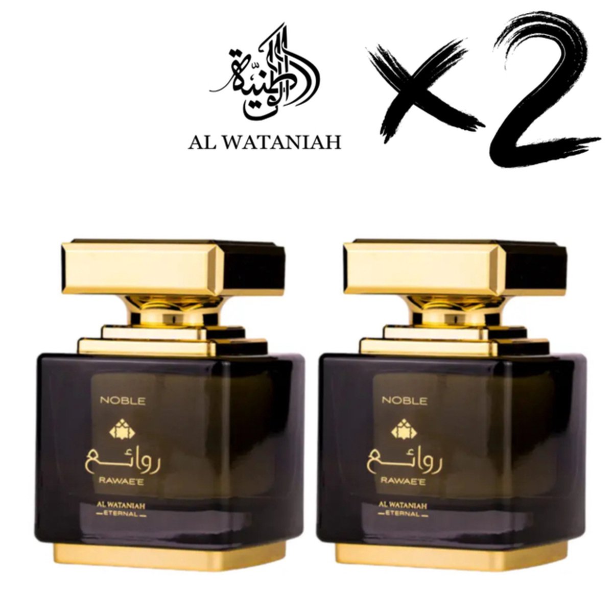 Goedkoopste AL WATANIAH 2 X ETERNAL PERFUME NOBEL RAWAYEH, 100ml