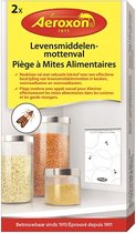 Aeroxon - Piège à mites alimentaires - Mites alimentaires - Mites alimentaires - Lutte contre les mites de la farine - 2 pièces