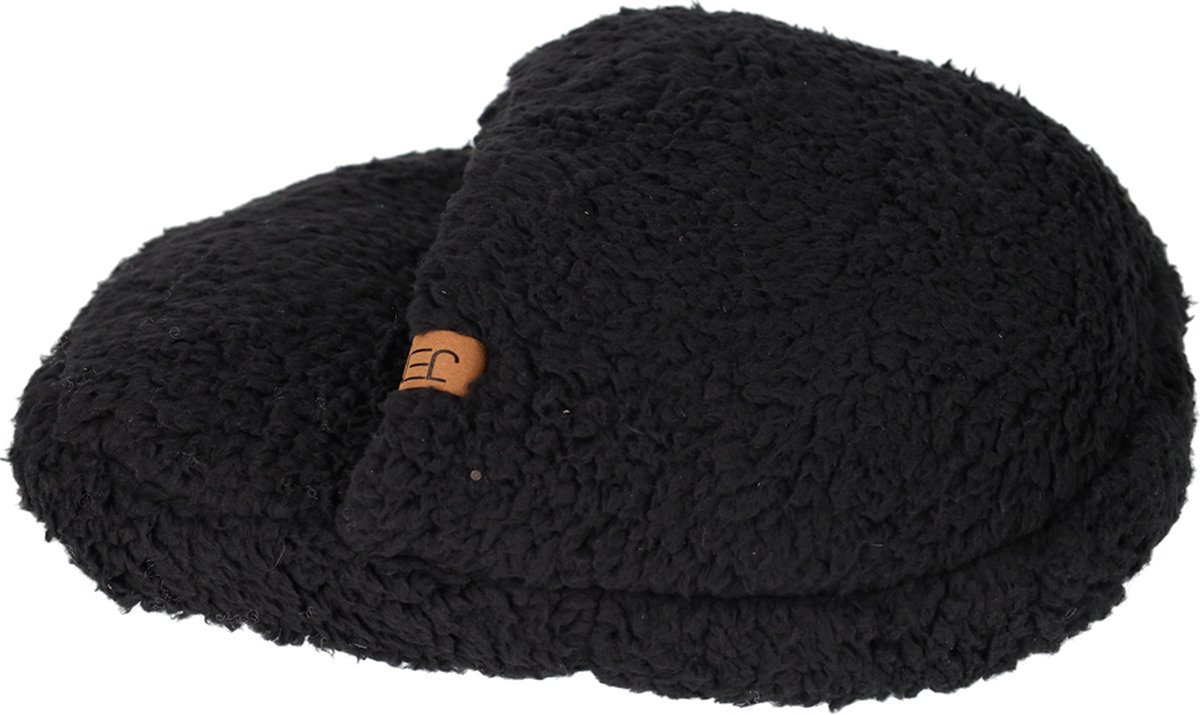 JENS Living Teddy Voetenwarmer - Warme voeten - Zwart