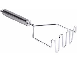 Doodadeals® - Pureestamper – Aardappelstamper – Stamppot Stamper – RVS – 25x9 cm
