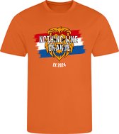 Oranje Shirt - Nederlands Elftal Shirt - Voetbal Shirt - EK Voetbal 2024 - EK 2024 - T-Shirt - Holland - Nederland - Oranje - Unisex - Gratis Verzending - Maat 3XL