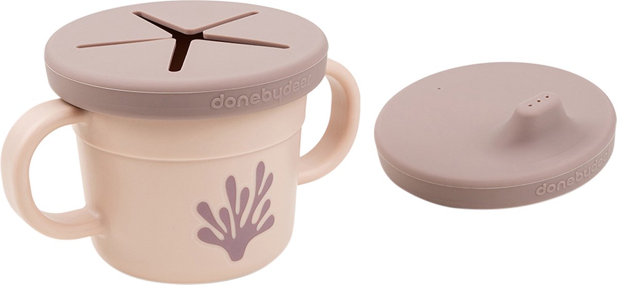 Goedkoopste Done By Deer Foodie Spout/Snack Cup Wally Powder