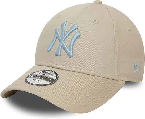 New Era 9fortyâ® New York Yankees Kinder Cap 60503641 - Kleur Beige - Maat KINDER