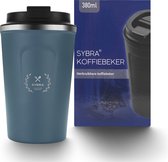 Tasse à café bleu foncé - 380ml - tasse à café - tasses à café à emporter - tasse thermos