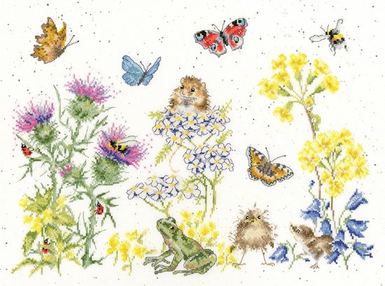 Borduurpakket Wildflower Memories - Bothy Threads