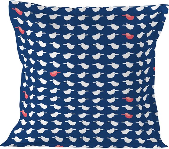 Kussensloop HappyFriday Moshi Moshi Whale Multicolour 80 x 80 cm