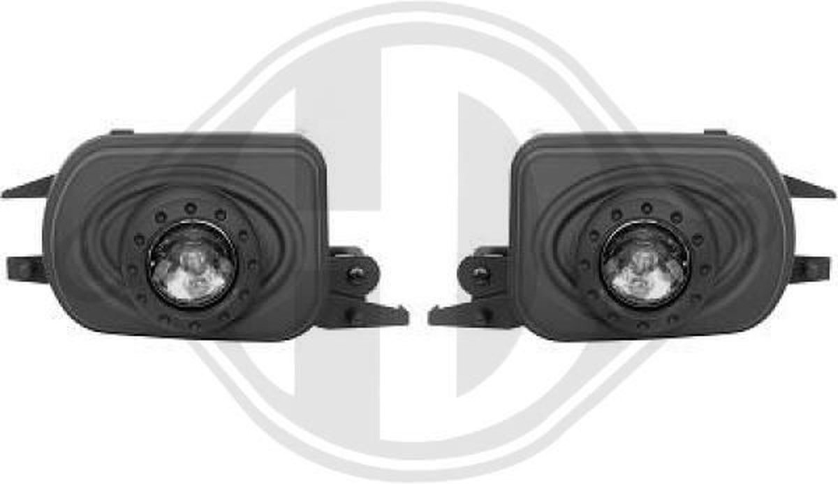 Mistlampenset - HD Tuning Mercedes-benz C-klasse (w203). Model: 2000-05 - 2007-12