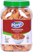 Manji - Pakkavada - Indiase Snack - 3x 200 g