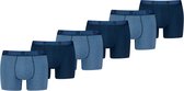 Puma Boxershorts Everyday Basic - 6 pack Donkerblauwe heren boxers - Heren Ondergoed - Denim - Maat XL