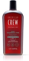 American Crew - 3-in-1 Shampoo, Conditioner & Body-Wash Chamomile & Pine