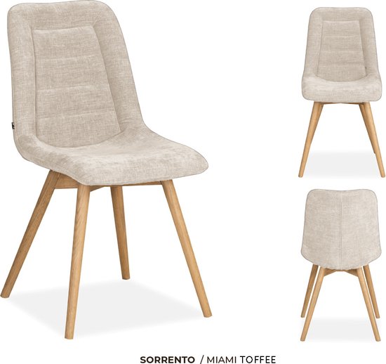 MX Sofa Eetkamer stoel Sorrento | kleur: Toffee