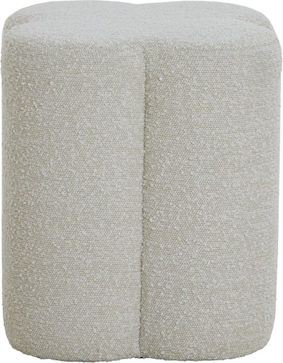 Light & Living - Pouf NALANI - Ø38x45cm - Wit