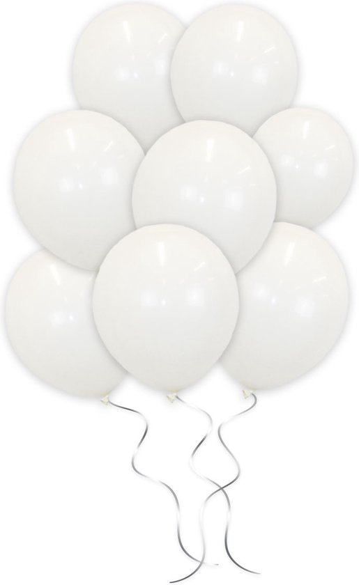 Ballonnen wit-gele dip bicolour 25 stuks voor ieder feestje kopen bij