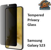 JBTProducts Protecteur d'écran de confidentialité adapté au Samsung Galaxy S23 - Verre de confidentialité Premium Tempered