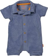 B.E.S.S. - Playsuit Towelling Country Blue - maat 50