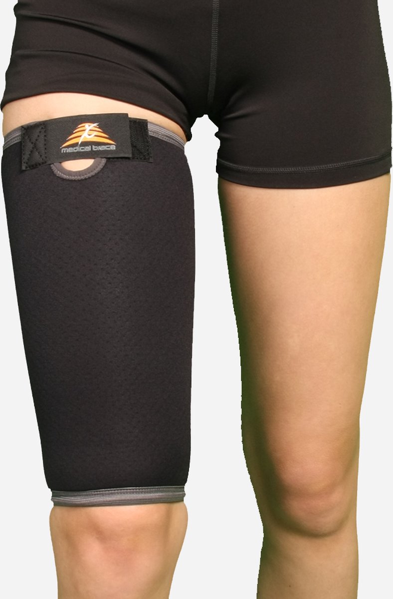 Medical Brace Neopreen Bovenbeenbrace | Dijbeen Brace | Bovenbeen Bandage | Hamstring Brace | Maat: M