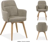 MX Sofa Eetkamer stoel Dean | kleur: Toffee