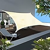Auvent UV 3x5 - Protection solaire HDPE terrasses balcon Voile Parasols