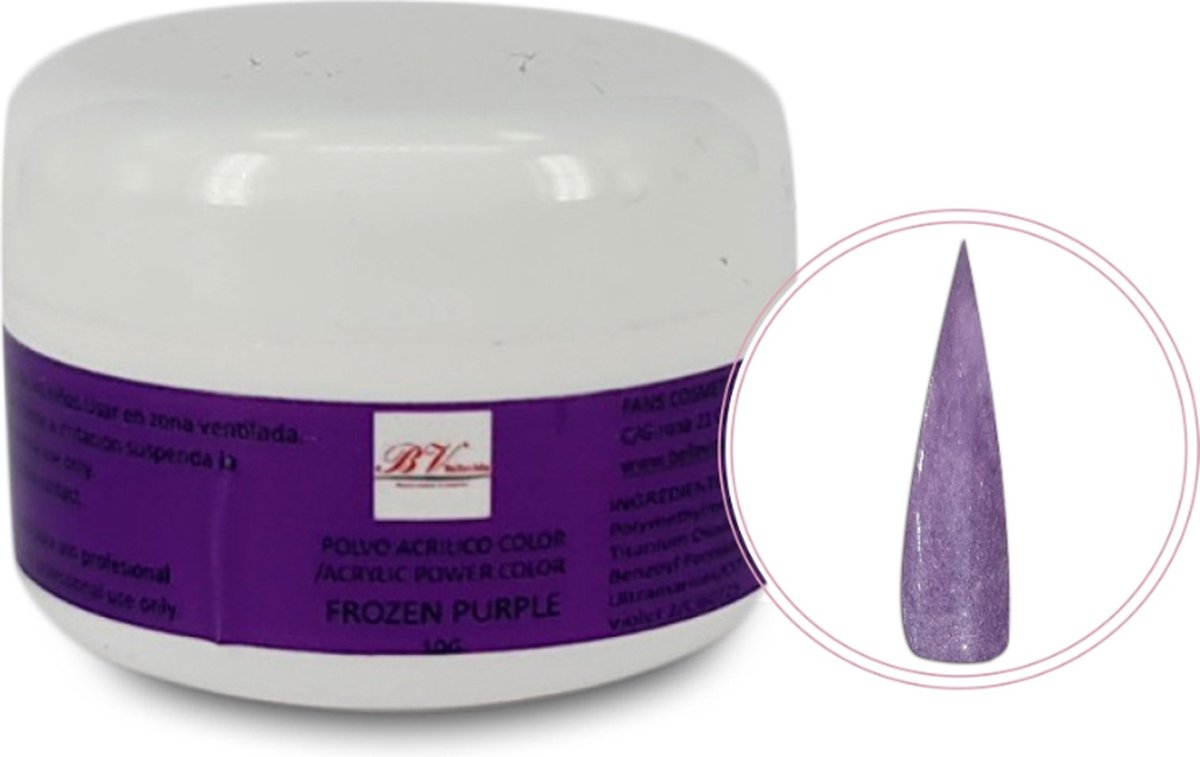 Goedkoopste Acrylic Powder 10g Frozen Purple