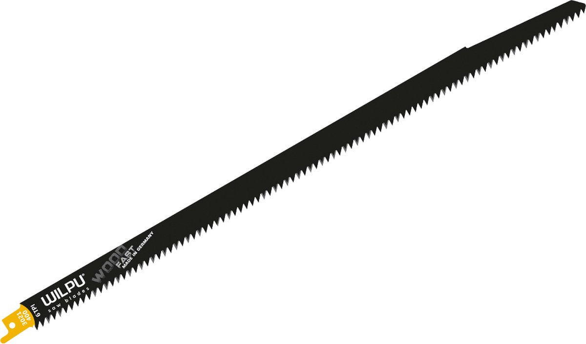 Reciprozaagbladen Wilpu 3021/400 - Geschikt voor hout - Bosch S644D (set van 5)