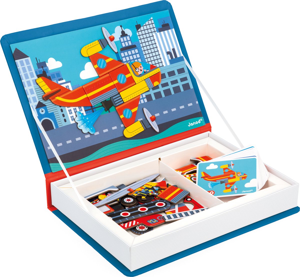 Janod - Magnetibook - Brandweer — afbeelding 3