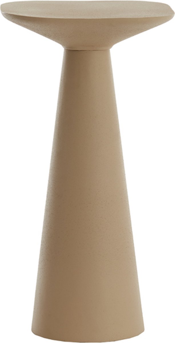Bijzettafel ABALA - Ø28x53cm - Bruin