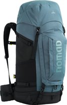 NOMAD® Batura 55 litres Blauw | Sac à dos Premium pour femmes et hommes | Randonnée - Sac à dos de trekking avec Flight Bag / Housse