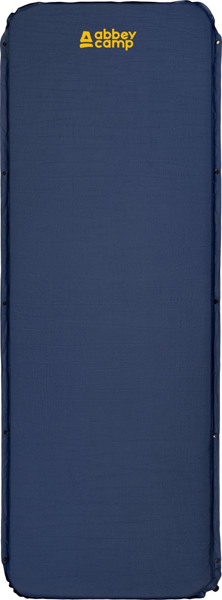 Abbey Camp Zelfopblaasbare Slaapmat - Mykonos-065 - Marine/Antraciet - 195 x 65 cm van Abbey Camp — afbeelding 4