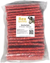 Rex Speciality Munchy Rood 5"/10 mm kauwstaven hond 100 stuks