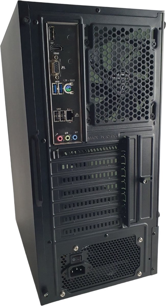 Intel 12e Generatie i5 Desktop PC / Computer / Workstation Compleet met i5 12400 6-core - 512GB SSD - 16GB RAM - WIFI - Windows 11 Pro - Talos E3 — afbeelding 6