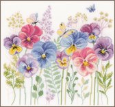 Vervaco Violetjes en grassen borduren (pakket) PN-0203632
