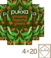 Pukka ginseng matcha green 4x 20 zakjes